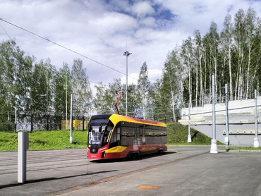 Свершилось: первый беспилотный трамвай проходит тестирование на Среднем Урале