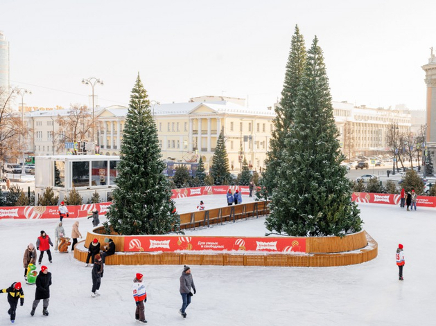 Открытие катка на Площади 1905 г. в Екатеринбурге переносится на последнюю декаду декабря
