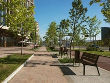 В Челябинске ищут подрядчика по благоустройству территории у кинотеатра «Победа» 