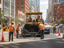 На ремонт двух улиц в центре Красноярска потратят почти 260 млн рублей