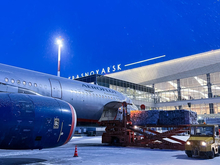 В аэропорту Красноярск благодаря Китаю заметно вырос международный трафик