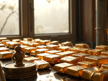 Стоимость золота и серебра стремительно падает после рекордного роста прошлого года