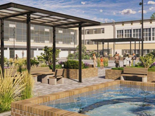 Перед ГорДК сделают «зеленый щит»: знаковое место Красноярска благоустроят