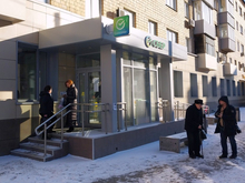 Офис Сбера в центре Красноярска закрыли