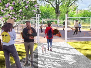 В Красноярске за 34 млн рублей благоустроят сквер на улице Ломоносова

