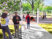 В Красноярске за 34 млн рублей благоустроят сквер на улице Ломоносова

