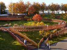 Сысертский кластер «На Заводе» объявил сбор средств для постройки парящей лестницы 