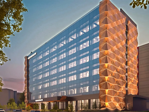 В центре Красноярска начали реконструкцию здания под технопарк

