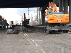 В Красноярске ввели режим угрозы ЧС из-за аварии на коллекторе