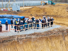 На бывшей промплощадке Уралмашзавода началось строительство первого объекта нового района