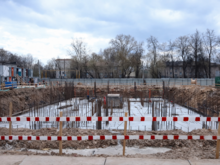 В Нижнем Новгороде залили первый бетон в основание фундамента ЖК «Весна в Заречье»