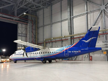 В аэропорту Красноярск обслужили первый самолет в новом техкомплексе за 0,79 млрд рублей