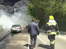 Пожар на НПЗ в Туапсе локализован, спасатели остановили поток горящей нефти