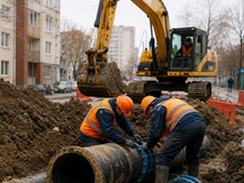 В Челябинске начинают крупный ремонт сетей водоснабжения