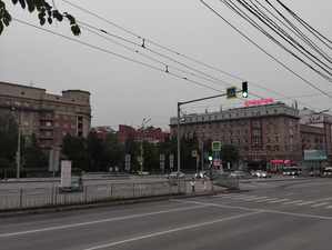 Новое ограничение проезда в Центральном округе Новосибирска
