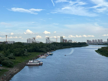 Уровень воды в Туре в городской черте Тюмени начал расти