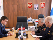 Губернатору представили руководителя службы судебных приставов по Красноярскому краю