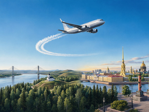 Nordwind выходит на маршрут Красноярск…Санкт-Петербург этой осенью

