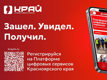 Цифровой красноярец: в регионе запустили платформу из семи сервисов для населения
